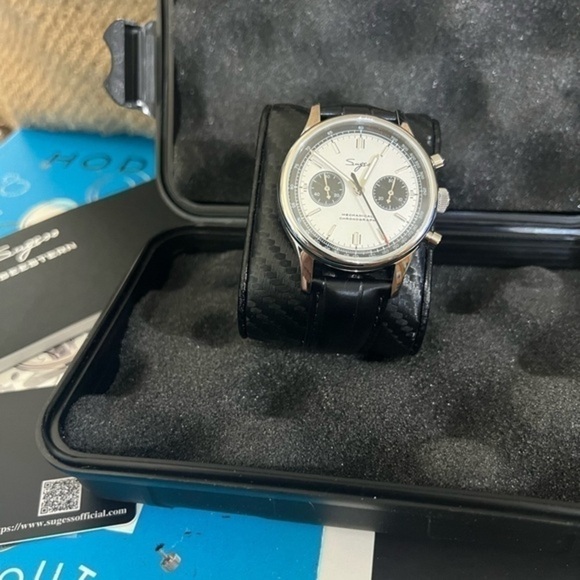 Sugess Panda V3 DIAL Chronograph Designer Luxury Watch - Picture 8 of 8